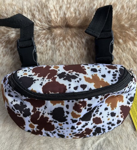 COW Print Westernsattel Nylontasche Trail Riding Tack - Bild 1 von 10