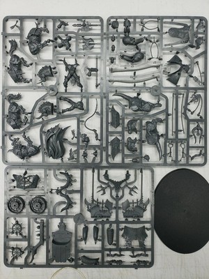 Miniature Warhammer Non Dipinte Chaos Warriors Gorebeast Chariot Per , Slaves To Darkness Warhammer Age Of Sigmar - Foto 2