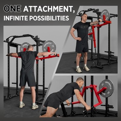 Standing Lateral Raise Attachment Squat Power Rack Machine 1
