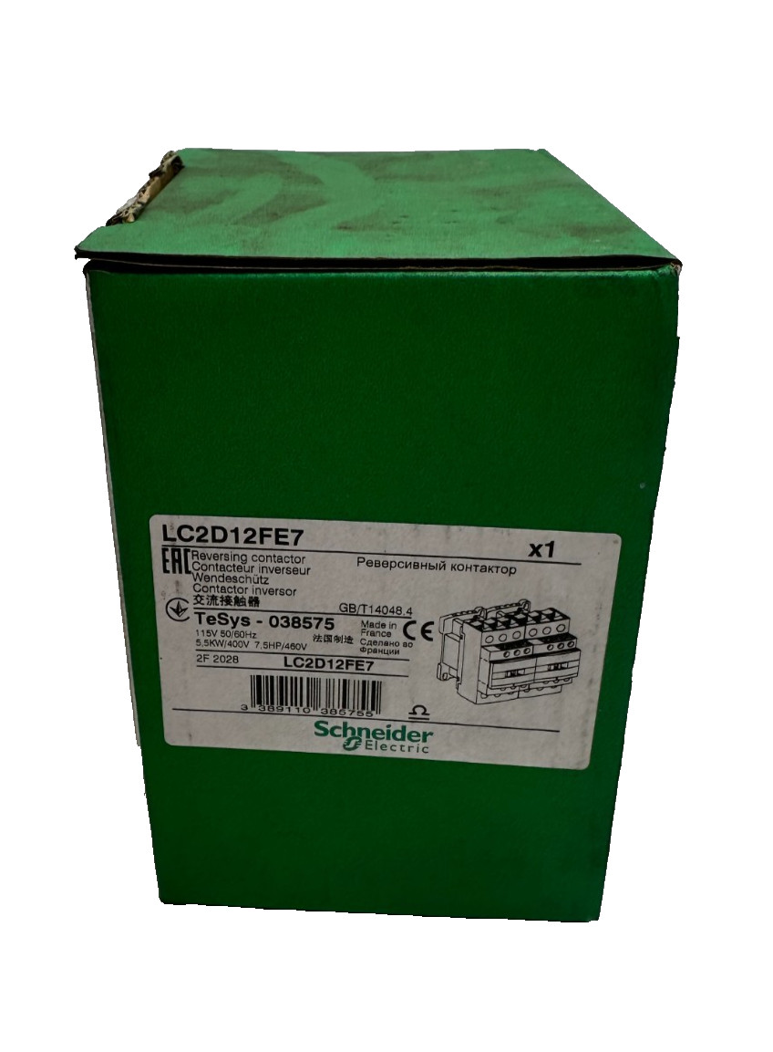 Inverseur LC2D12FE7 avec verrouillage mécanique fiable 115V 5.5kW