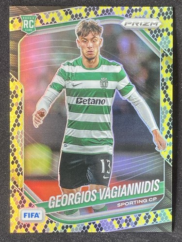 Georgios Vagiannidis 2025-26 Panini Prizm FIFA Snakeskin Base RC #290
