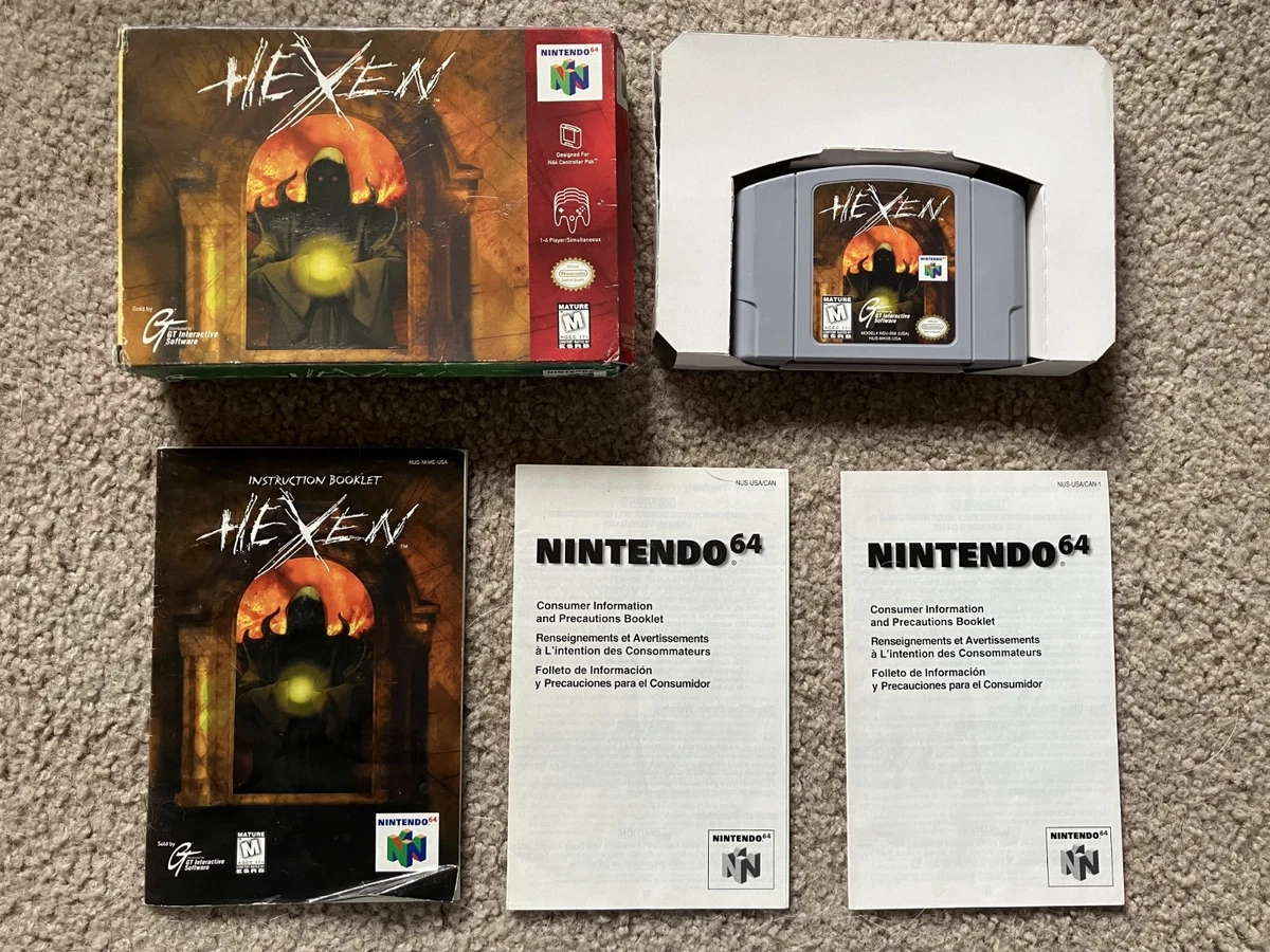 Nintendo 64 Hexen 1997 Video Games for sale | eBay