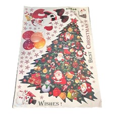 Christmas Tree Santa Removable Room Decor Wall Sticker Decals PVC