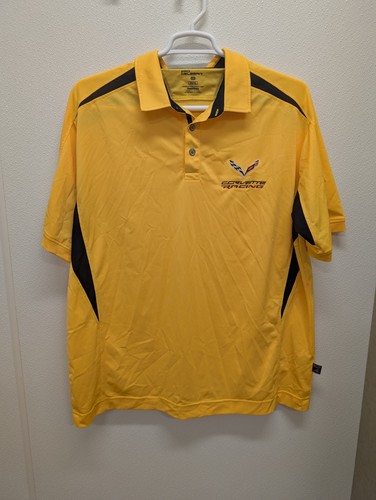 Sz 2xl Corvette racing Mens Polo Pro Celebrity American Team Sports Motor Xxl