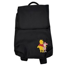 Disney Winnie the Pooh Nylon Backpack Black Medium Utility