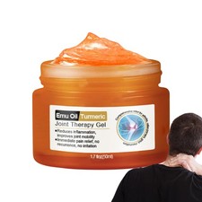 Emu Oil Turmeric Joint Pain Relief Gel 100g Soothe Neck Knee Relief Cream