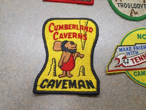Vintage bestickter Aufnäher Lot Cumberland Caverns Spelunker Tennessee Campvention - Bild 9 von 17