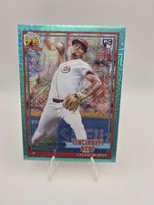 2026 Topps Series 1 Chase Burns 1991 Mojo Aqua 62/199 Cincinatti Reds