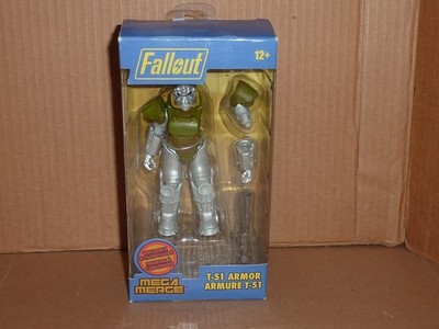 Fallout Mega Merge 4'' Figure #03 t-51 Armor 2017 Just Toys Glyos Action Figure