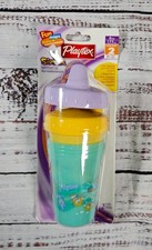 Vintage 2005 Playtex Sipster Spill Proof Sippy Cups Set of 2 New Sealed Tapered