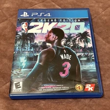 NBA 2K20 Legend Edition - Dwayne Wade Sony PlayStation 4 PS4 PS5 NBA Basketball