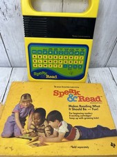 Vintage Texas Instruments T.I. Speak and Read 1984 WORKS w Box No Extra Cards