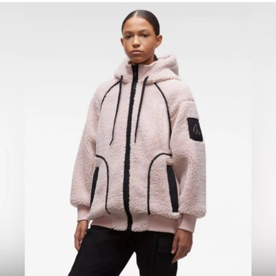 Moose Knuckle Sherpa Jacket Hoodie 3XL XXXL Light Pink Authentic Genuine