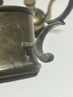 Lot Of 2 Brass Lamp And Candle Holder Screw On Jar Compartment — photo 9