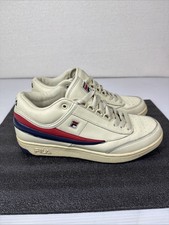 FILA Original 3/4 Tennis Shoe 1VT034LX-193 Classic CREAM/NAVY/RED Mens 8 US