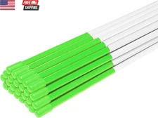 Driveway Markers Snow Stakes 48 Inch Green Plow Stakes Reflective Fiberglass, Pa