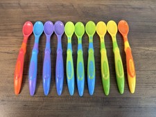 Munchkin Long Handle Baby Spoons Lot of 10