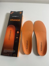 Superfeet All purpose Orange Insoles inserts SIZE D M 7.5-9 / W 8.5-10