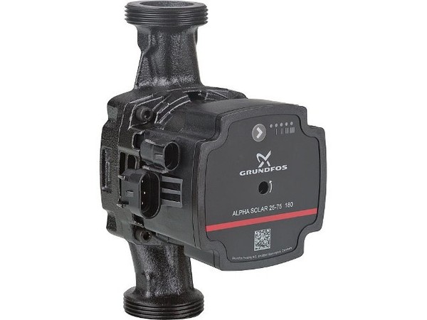 UmwäLzpumpe Grundfos Alpha Solar 25-75, DN25(1'), PN10, 230V, BauläNge 180Mm-image