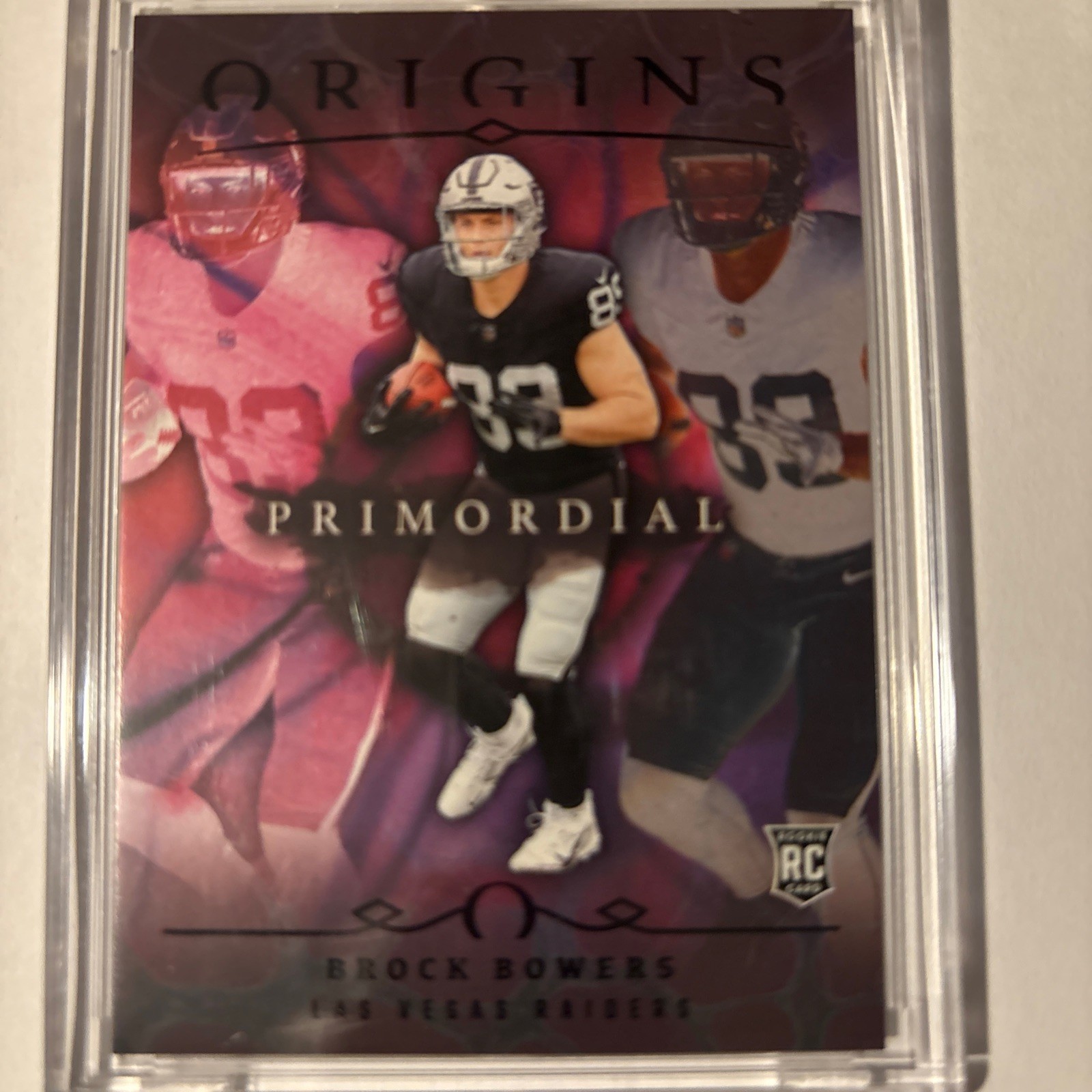 2024 BROCK BOWERS (RC) ORIGINS PRIMORDIAL (CASE HIT) SSP