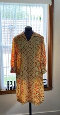 Vintage 60s/70s Lisanne Ladies Housecoat—Mod Colors