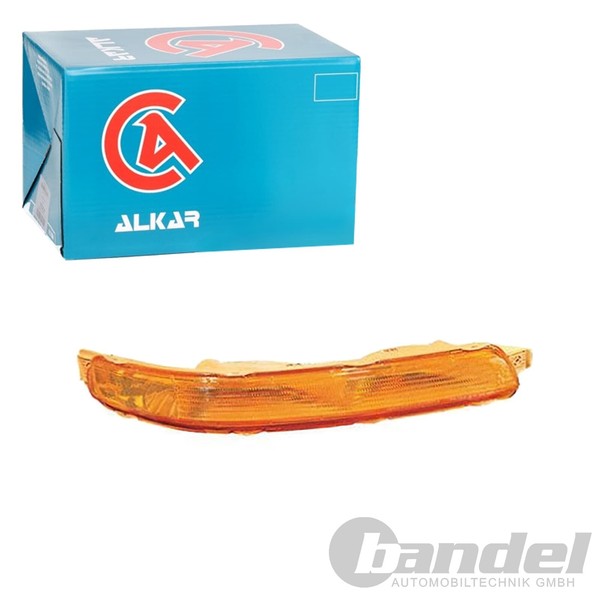 Alkar Blinker Orange Mit LampentrÄGer Vorne Rechts Passend FüR Chevrolet Aveo-image