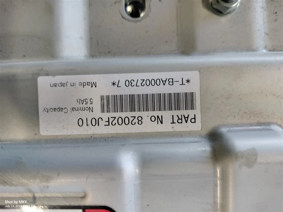 HYBRID BATTERY 2014-2015 SUBARU XV CROSST Foto 4 de 4