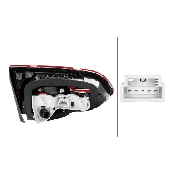 HELLA Feu arrière pour VW Golf VII Schrägheck (5G1, BQ1, BE1, BE2) Phare arrière - Photo 4/4