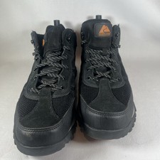 Ozark Trail Men's Waterproof Hiking Shoes Sz 12 Low Hiker Black Rugged Outsole