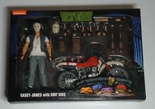 NECA Teenage Mutant Ninja Turtles The Movie Casey Jones with Dirt Bike