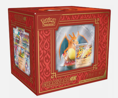 POKEMON TCG: Charizard EX Super-Premium Collection Box