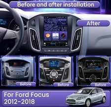 9.7" Radio Stereo Car GPS Navi WIFI For Ford Focus 2012-2018 Android 12 CarPlay