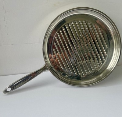 Wolfgang Puck Bistro Elite Collection 12'' Stainless Steel Grill Pan No Lid