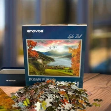 Enovoe Lake Zell Jigsaw Puzzle 1000 Pieces New (Open box)