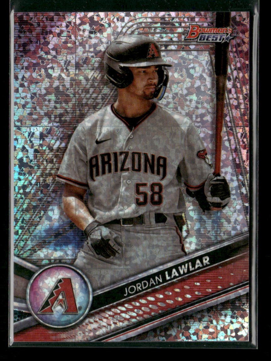 2022 Bowman's Best TP-4 Jordan Lawlar Top Prospects Mini-Diamond Refractor /299
