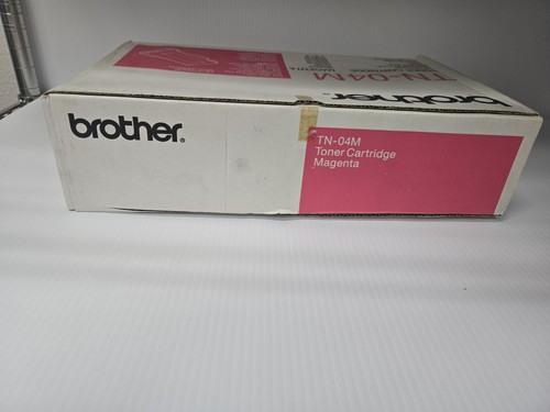Brother TN-04M Toner Cartridge Magenta Toner TN04 Genuine Open Box Sealed Pack - Picture 5 of 5