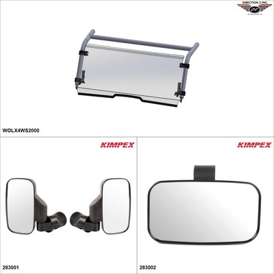 Direction2 Tilt Kit Windshield/mirrors - Kit #10193
