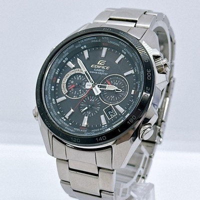 [VG] Casio Edifice EQW-M600 Solar Radio Chronograph Mens Watch Japan