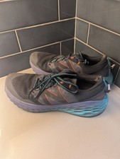 Size 9.5 B- New Balance Fresh Foam More Trail v1 Lead Magnetic Blue