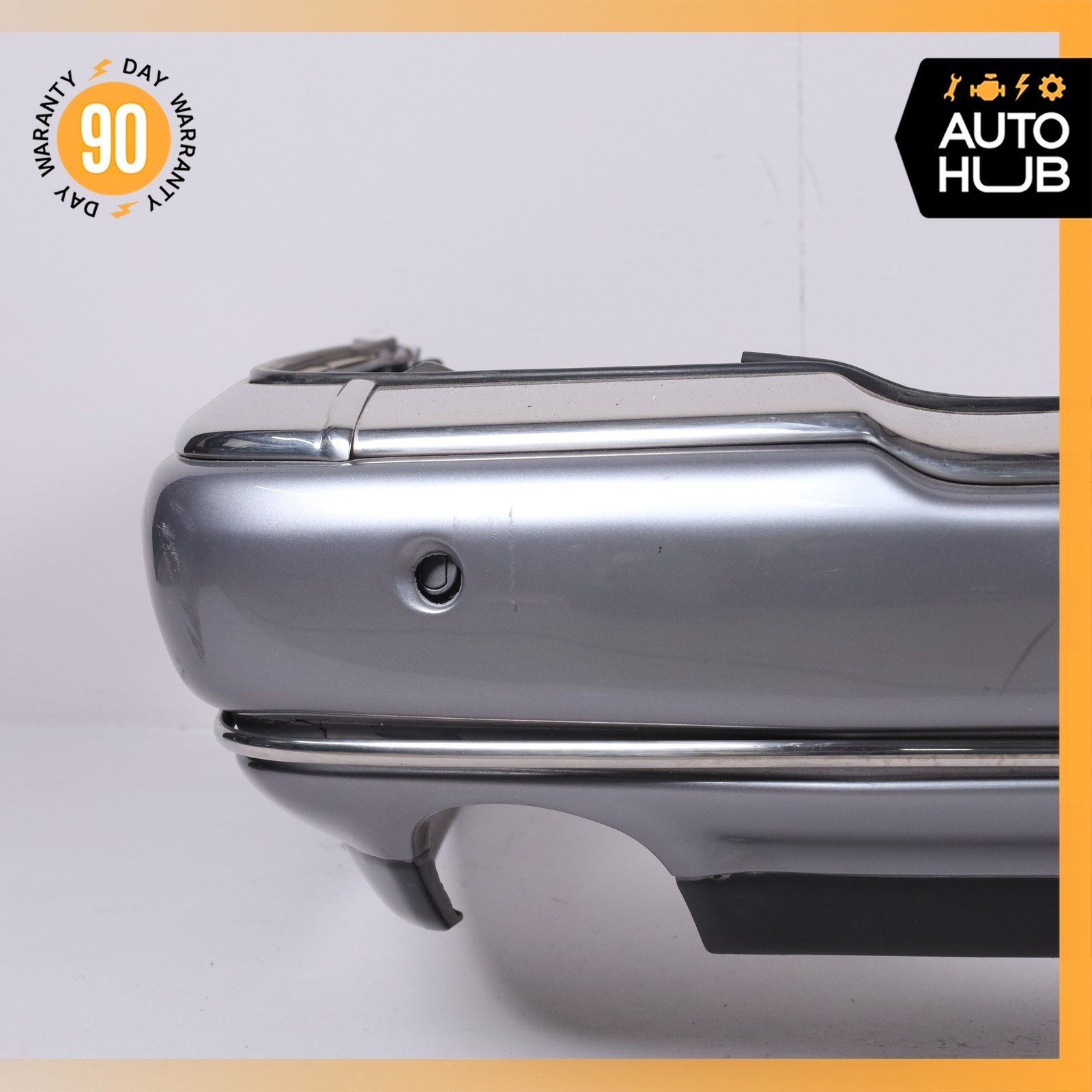 00-02 Rolls Royce Silver Seraph Rear Bumper Cover Assembly Silver OEM