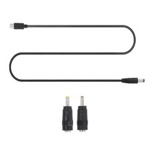 1m/3.3ft 9V USB C to DC PD Adapter with 2 Connector Tips