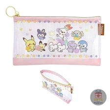 Marimocraft Pokepiece Fruit Series PVC Clear Pouch 180x100mm, New, Multi-Charac