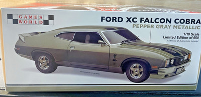 1:18 Classic Carlectables Ford Falcon XC Cobra   Pepper Grey   Rare Limited Edit