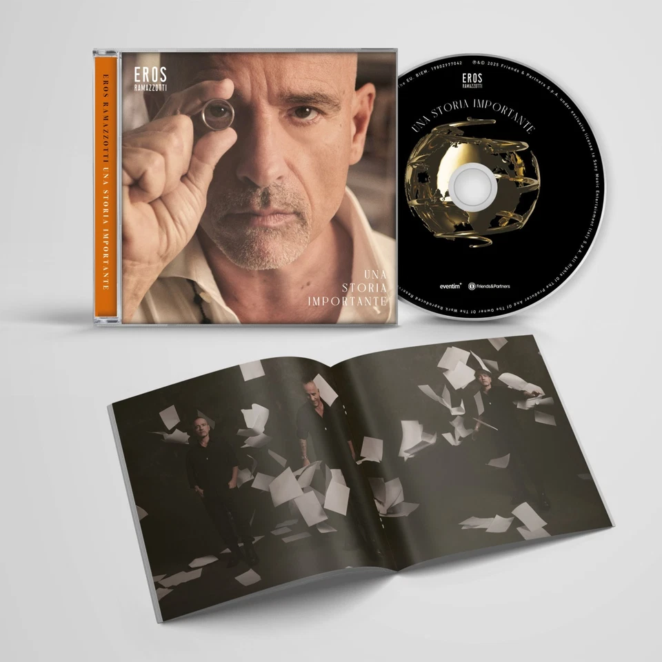 EROS RAMAZZOTTI  Una Storia Importante CD NEU & OVP VVK 21.11.2025