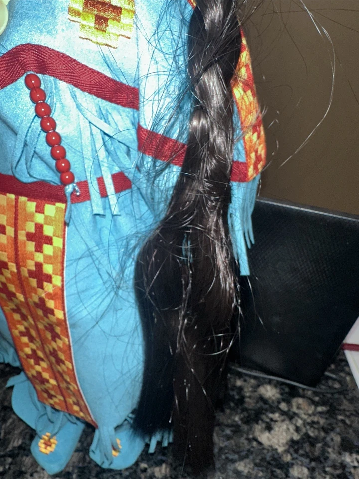 American Girl Kaya 18 Inch Doll In POW WOW Celebration Outfit EUC - Image 3 of 4