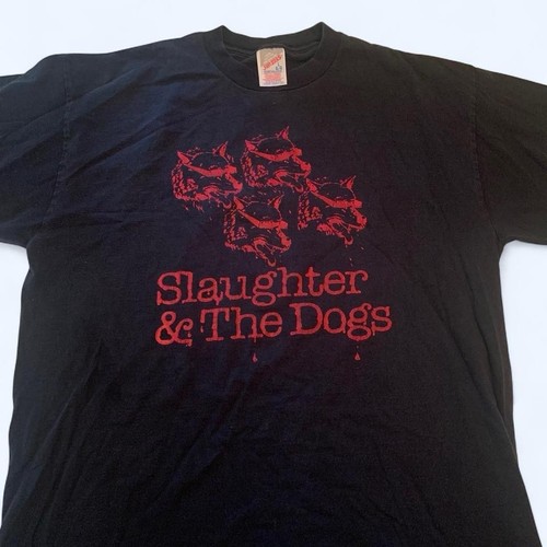 Vinatge Slaughter & The Dogs T-Shirt Large 90s Punk Rock