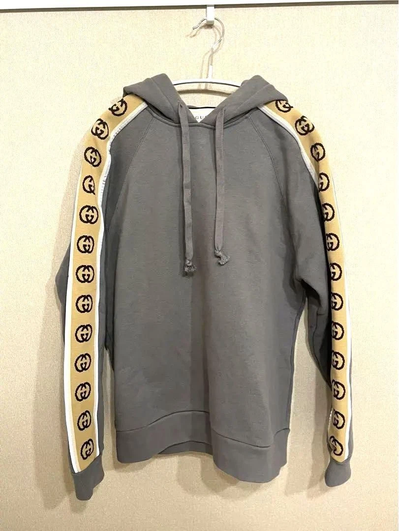 Felpa con cappuccio Gucci Interlocking Sideline Logo