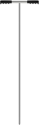 Stainless Steel Soil Probe Rod,48 Inch Adjustable Ground Probe Rod with T-Handle