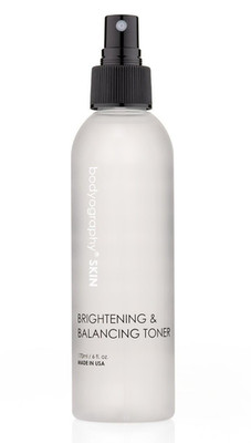 TWO (2)  Bodyography Skin Skincare Brightening & Balancing Toners 170ml  6 ft oz