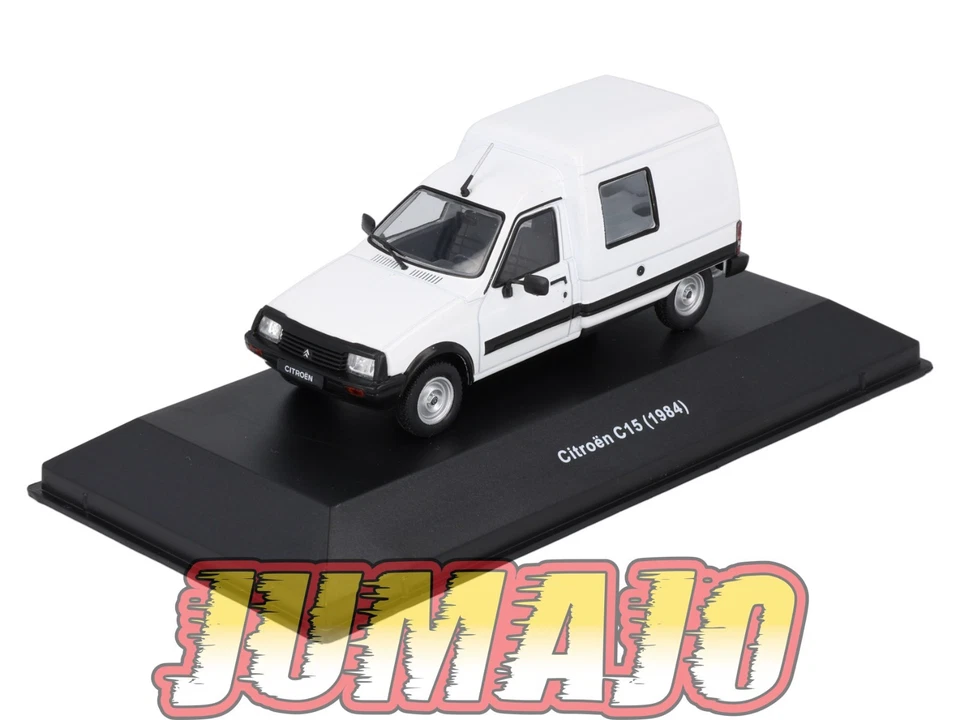 BJ3 Voiture 1/43 JUMAJO Citroën C15 Blanc 1984